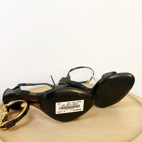 DOLCE & GABBANA Camouflage Keira 105 Baroque Heels - Picture 11 of 13